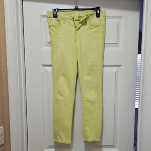 Women's Yellow Jeans